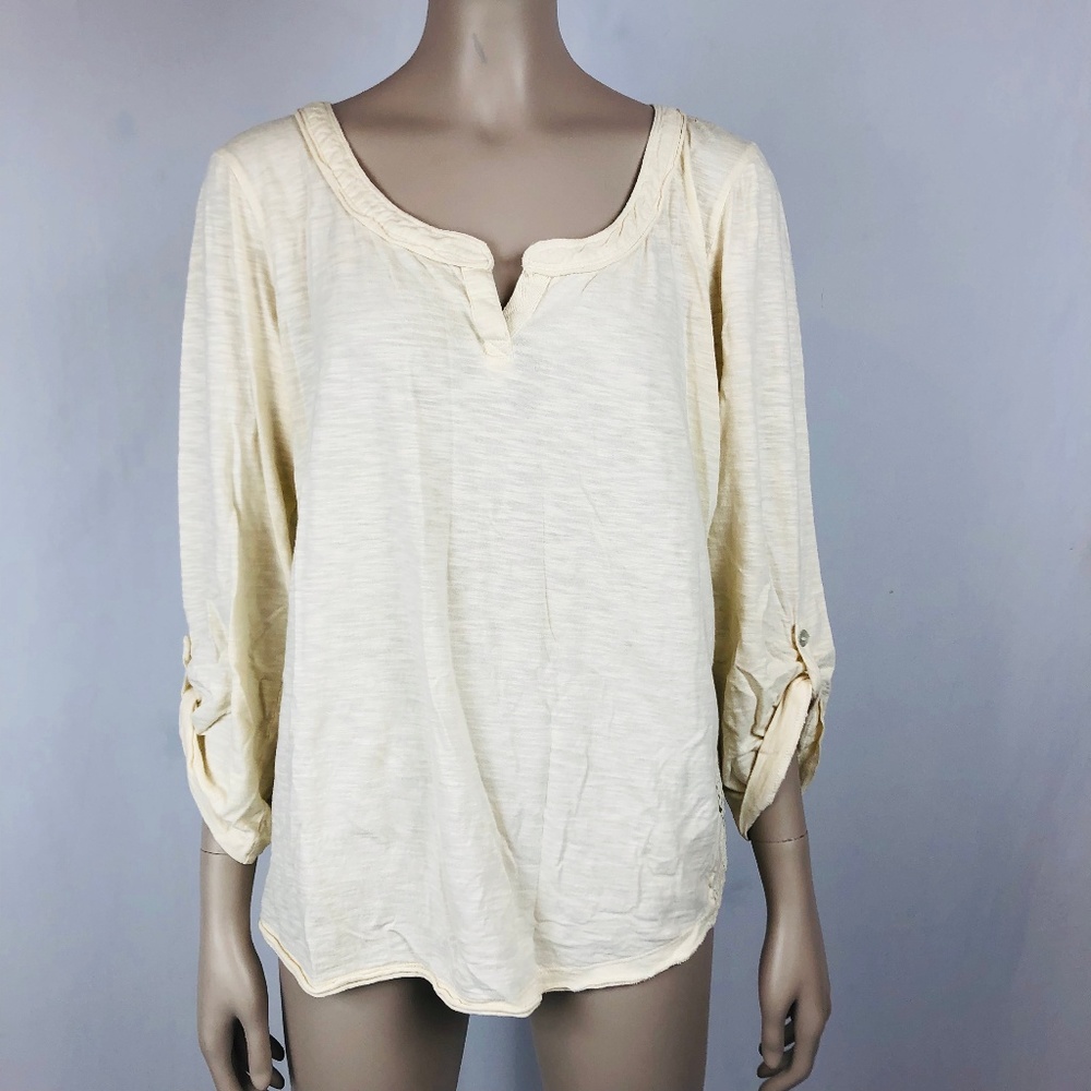 3/$20 American Rag Cie Lace Back Top Sz M